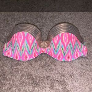 strapless bikini top